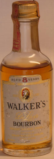 Walker's Bourbon de Luxe Aged 8 Yeras