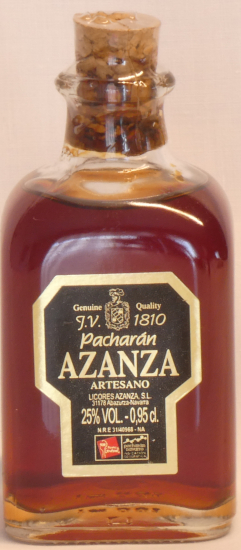 Pacharán Artesano Azanza