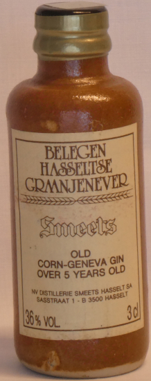 Smeets Old Corn-Geneva Gin Over 5 Years Old