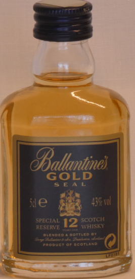 Ballantines Gold Seal Special Reserve 12 Years Old Scotch Whisky